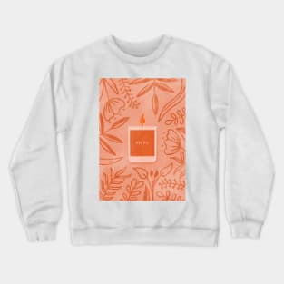 Scented Candle (Orange) Crewneck Sweatshirt